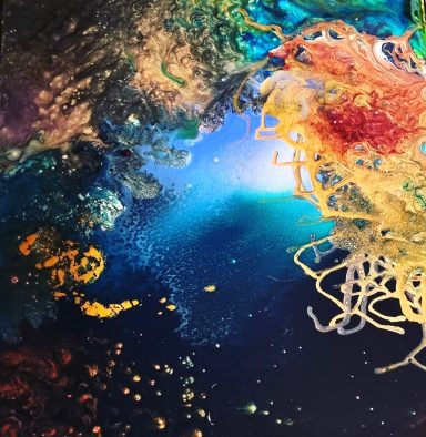 Mon Dragon Clien d'oeil supplémentaire ce tableau été réalisé en Corse , trop marrant le fond marin ! on a pas fini d'être surpris par leur créativité